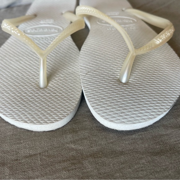 Pearl White Havaianas Flip Flops - Picture 5 of 8
